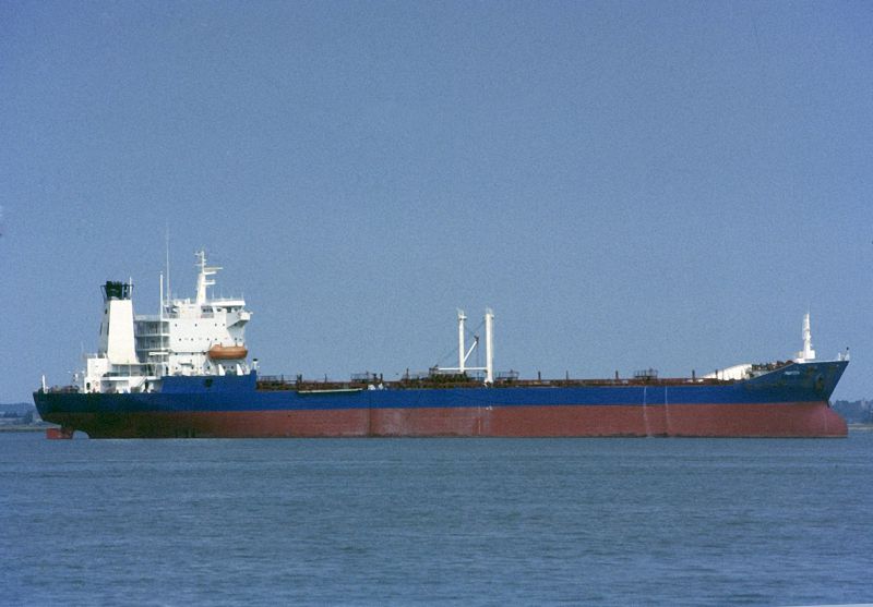 MARTITA laid up in the River Blackwater Date: 26 August 1984.